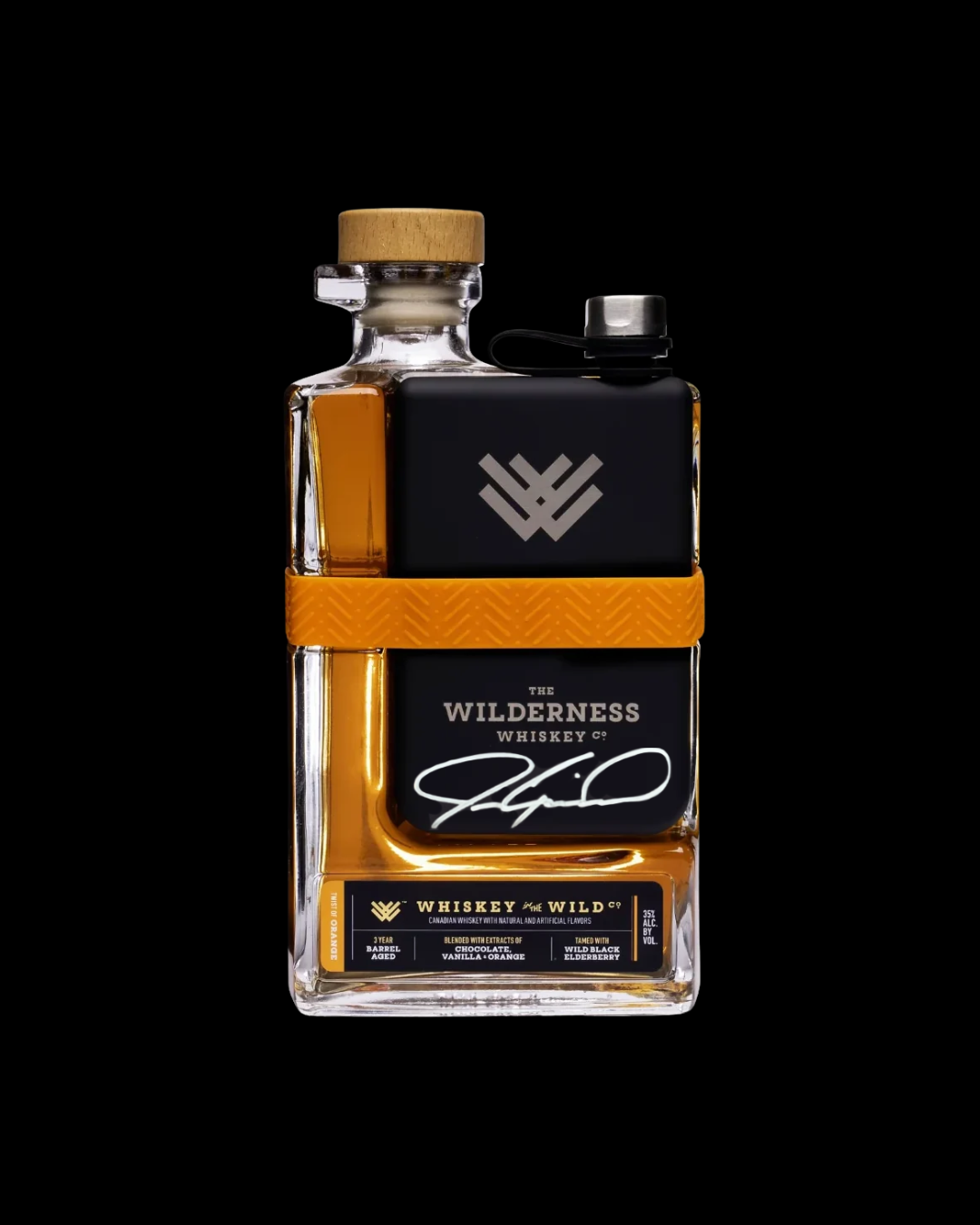 Limited Edition Whiskey With Flask Gift Bundle - Signed By Jeremy Roenick