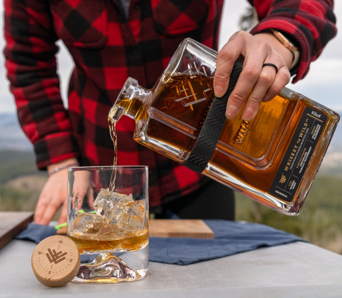 Handmade Whiskey Glasses: set of 2