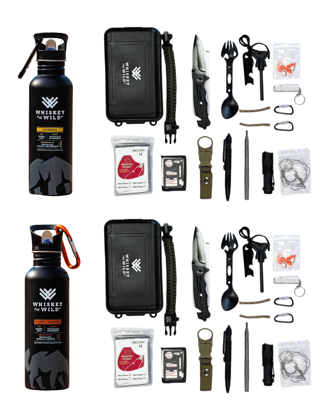 Whiskey in the Wild Survivalist Bundle - Base Camp Edition