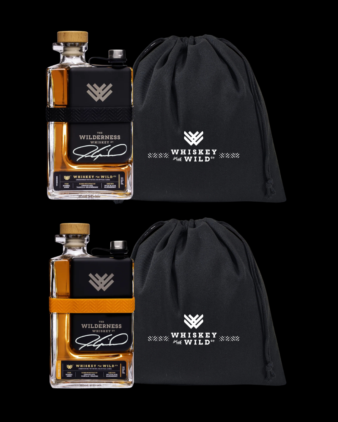 Limited Edition Whiskey With Flask Gift Bundle - Signed By Jeremy Roenick